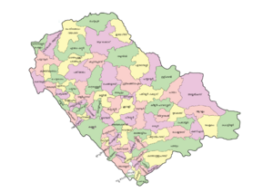കണ്ണൂർ ജില്ലാ ഭൂപടം